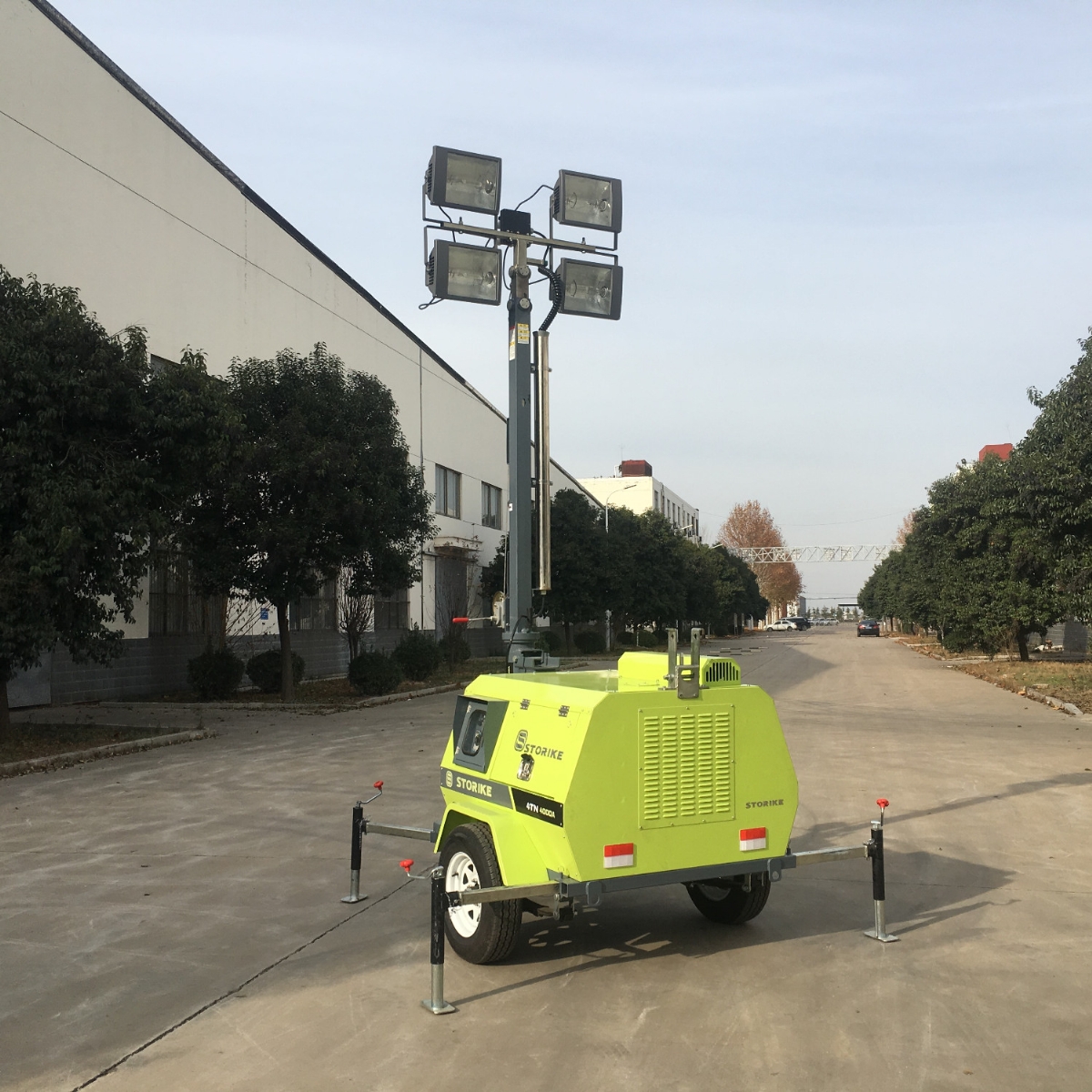 大型移動照明車施工過程中發生的故障問題及解決措施