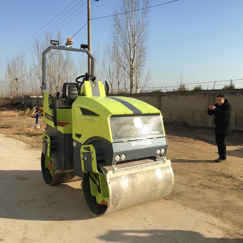 3噸小型壓路機啟動時應注意什么及儀表盤調試講解